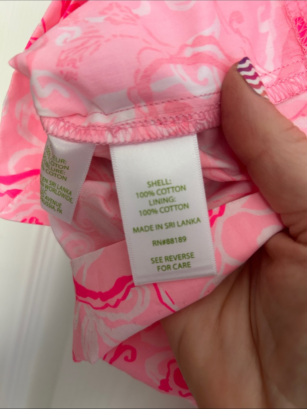 NWT Lilly Pulitzer Alicent Neon Pink Floral Mini Skort - Picture 8 of 8